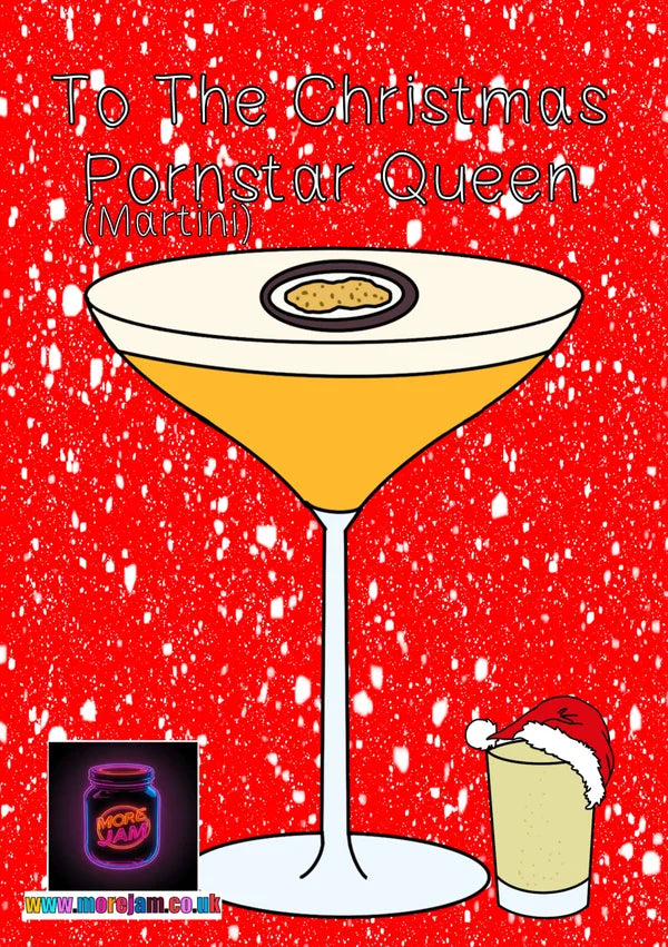 Pornstar Martini | Funny Christmas Card | More Jam
