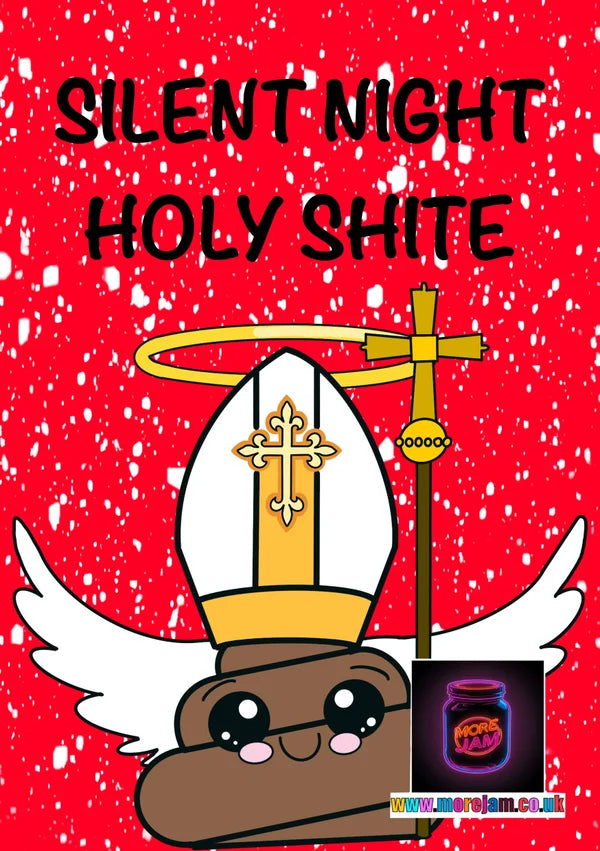 Silent Night | Funny Christmas Card | More Jam