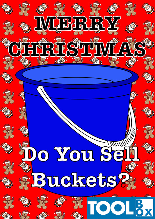 Small Prophets Do You Sell Buckets | Funny Christmas Card | More Jam