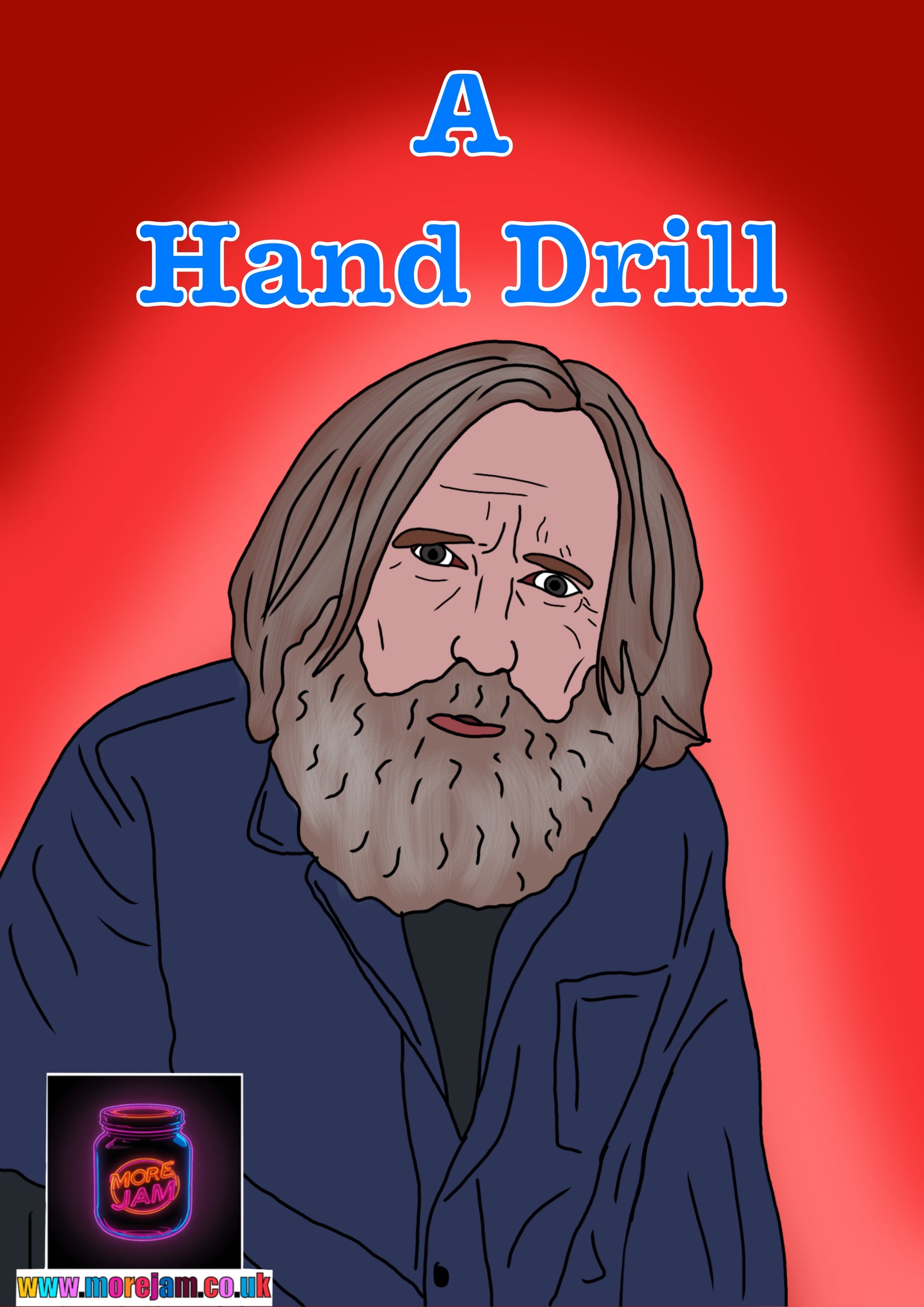Small Prophets Michael "A Hand Drill" - Funny Birthday Card More Jam