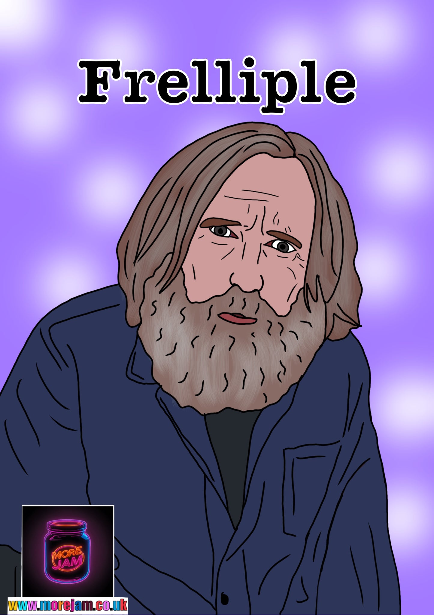 Small Prophets Michael "Frelliple"  - Funny birthday card more jam