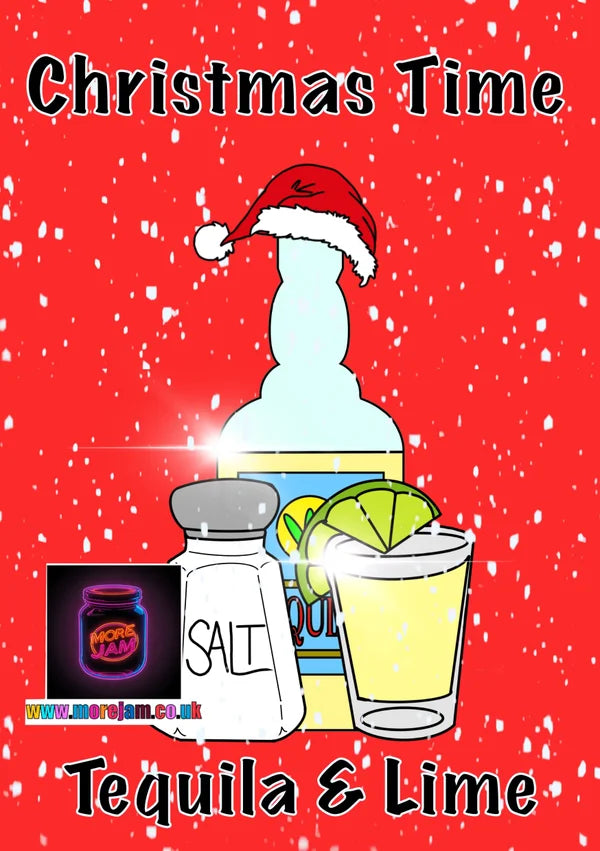 Tequila Time | Funny Christmas Card | More Jam
