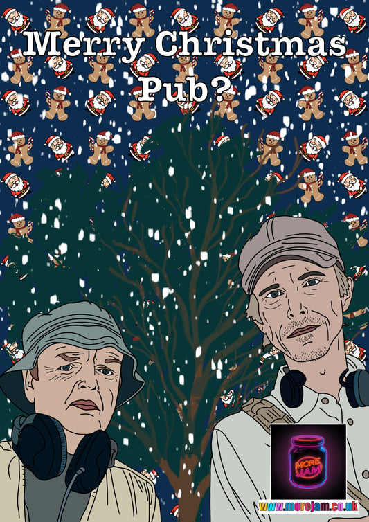 The Detectorists Pub? | Funny Christmas Card | More Jam