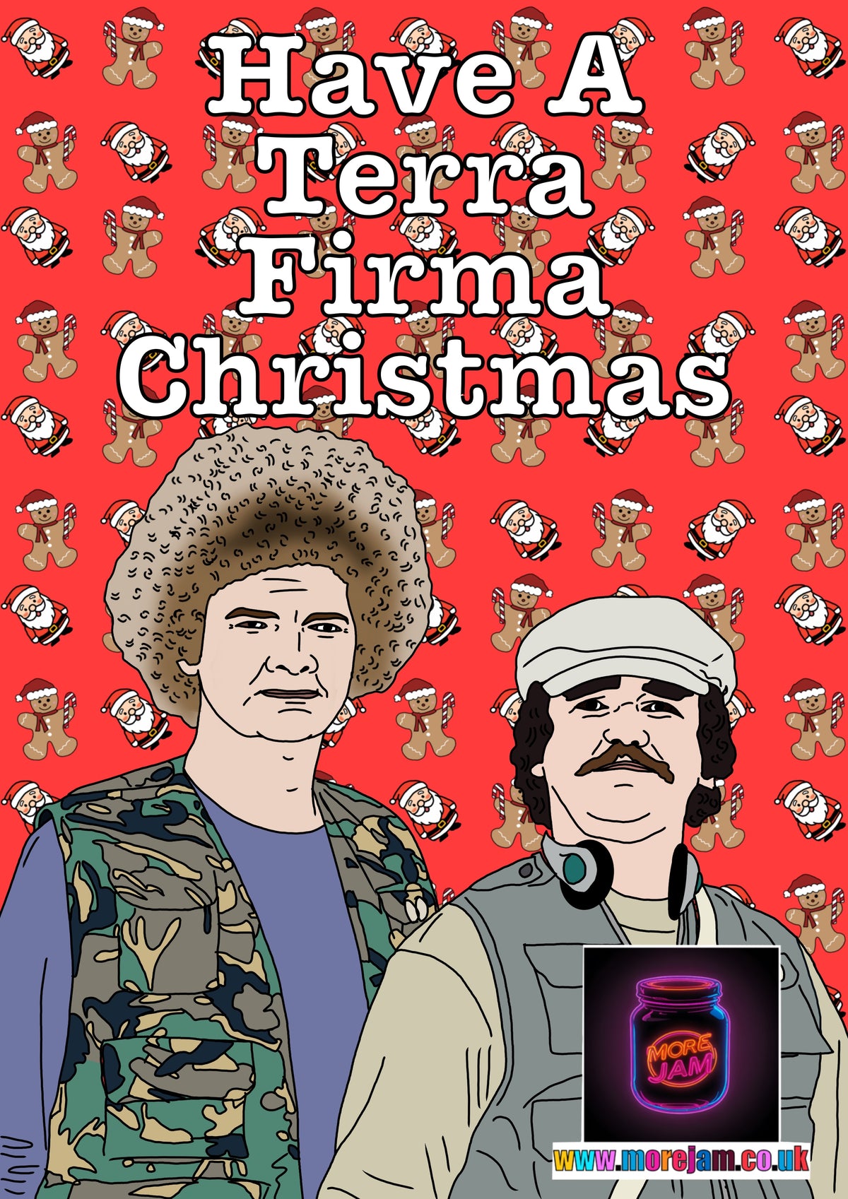 The Detectorists Terra Firma | Funny Christmas Card |  |More Jam