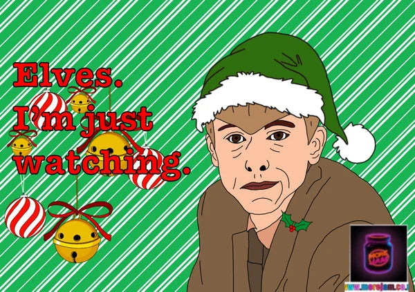 The Office UK Gareth Keenan | Funny Christmas Card | More Jam