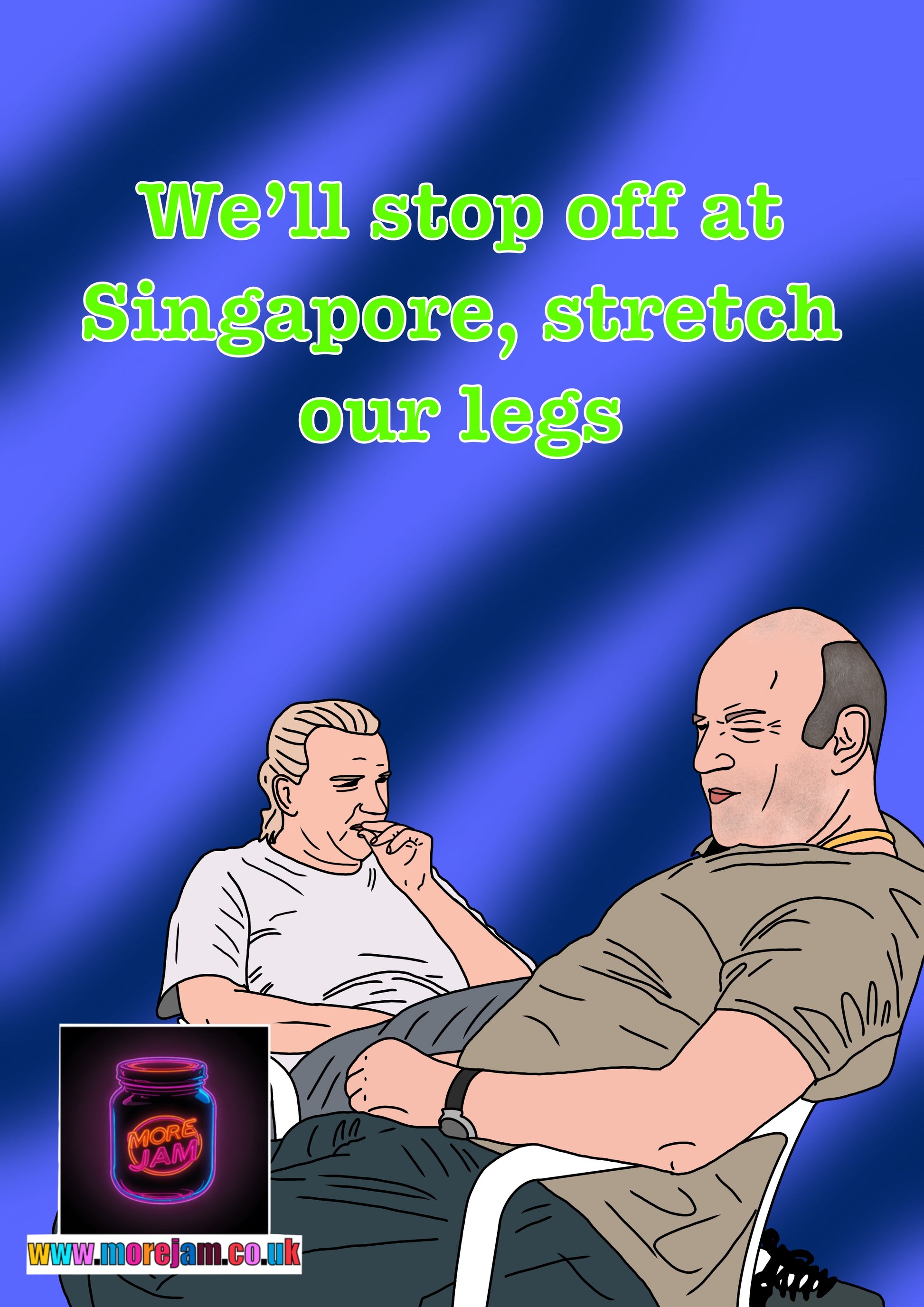 This Country - Funny Birthday Card More Jam