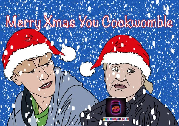 This Country C*ckwomble | Funny Christmas Card | More Jam