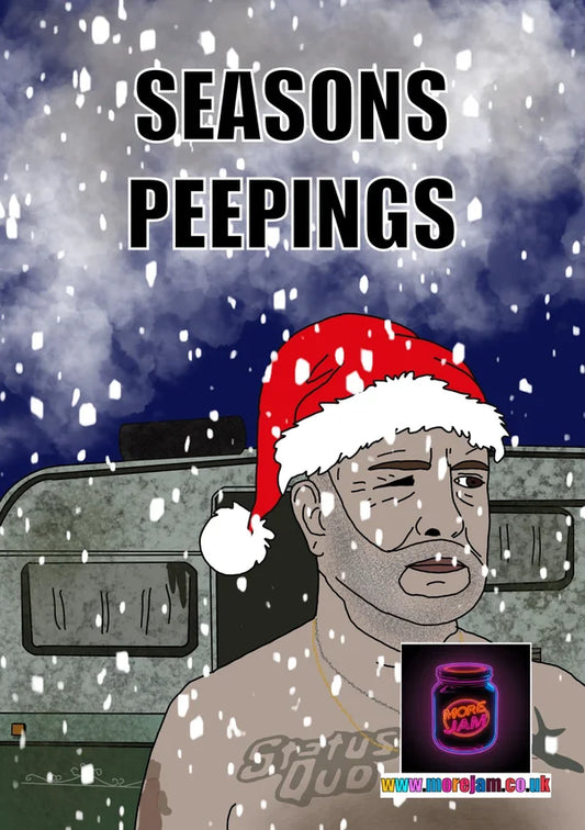 This Country Martin Mucklowe Seasons Peepings | Funny Christmas Card | More Jam