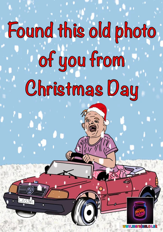Christmas Card Goonies - Christmas Day Girl | More Jam