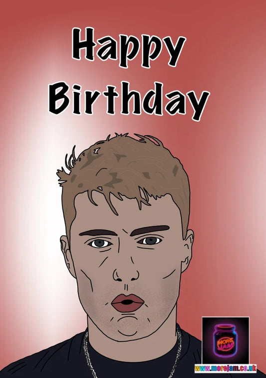 Birthday  Card Sam Fender | More Jam
