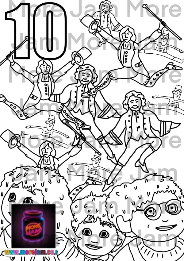 12 Days Of Christmas Colouring Book 50 only