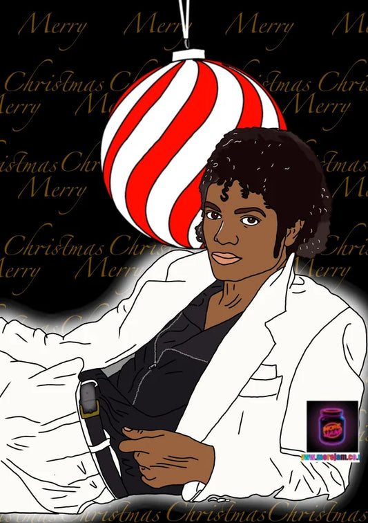 Christmas Card Michael Jackson | More Jam