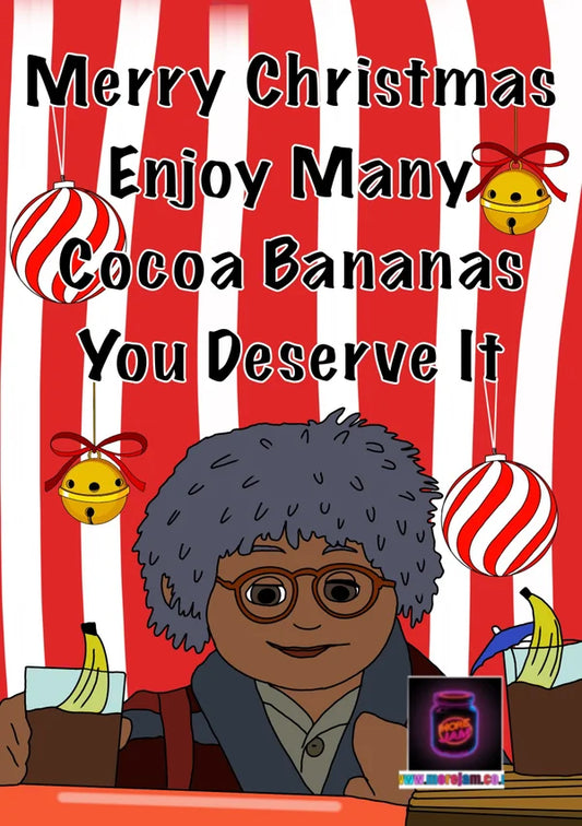 Cocoa Bananas | Tots TV Christmas Card | More Jam