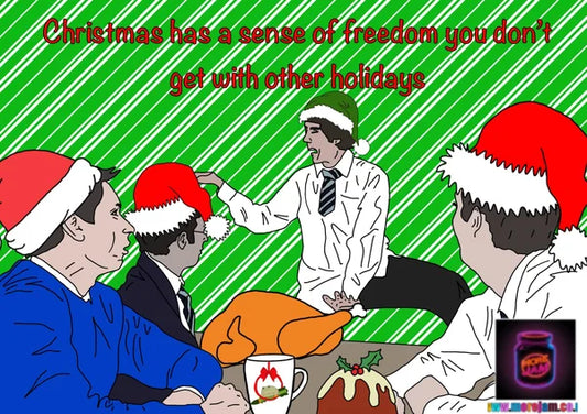 Christmas Card The Inbetweeners | More Jam