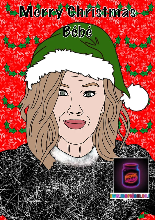 Merry Christmas Bebe | Schitts Creek Christmas Card | More Jam
