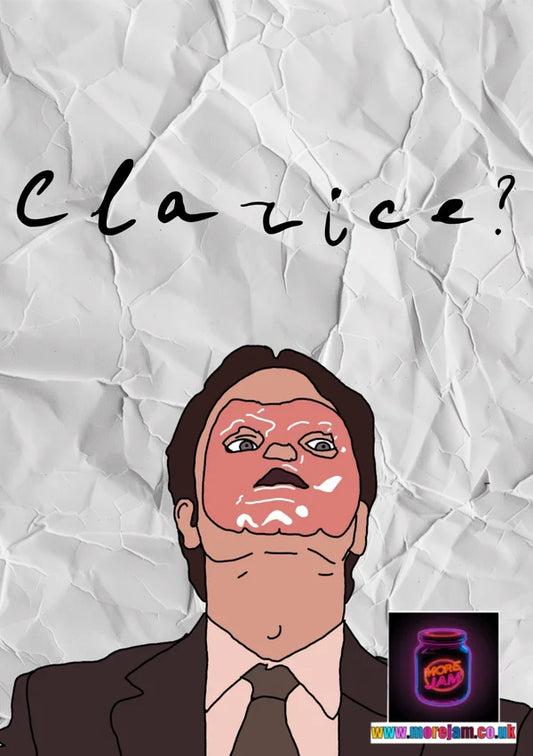 Clarice? | Funny Dwight Schrute The Office Card | More Jam