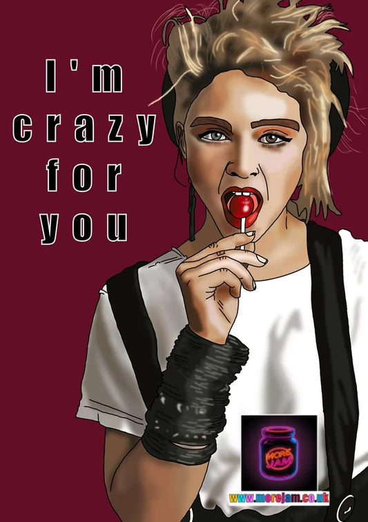Crazy For You | Madonna Card | More Jam