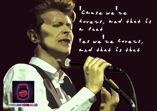 Heroes | David Bowie Card | More Jam