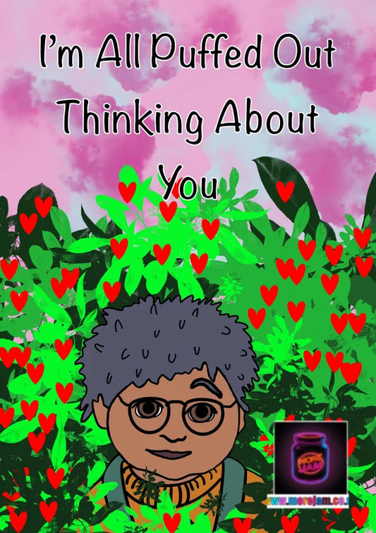 Puffed Out Thinking About You | Tots TV Valentine's Day Card | More Jam