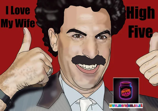 High Five! | Funny Borat Card | More Jam