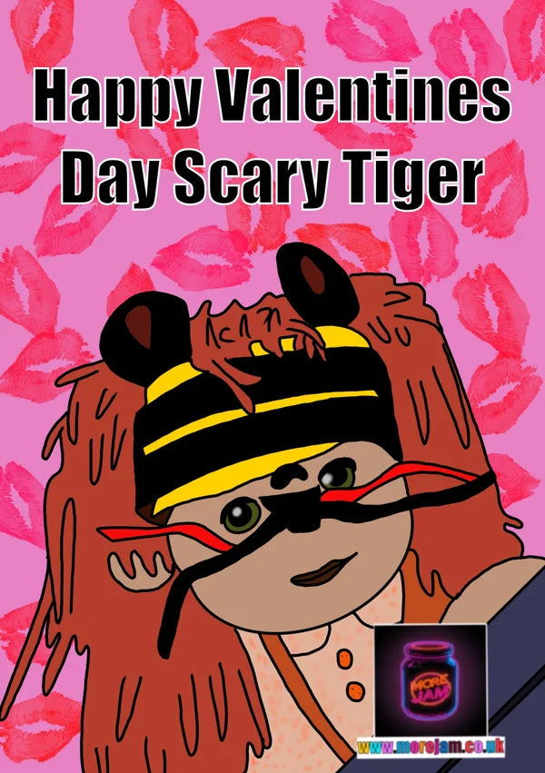 Scary Tiger | Tots TV Valentine's Day Card | More Jam