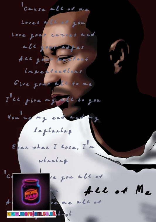 All of Me | John Legend Card | More Jam