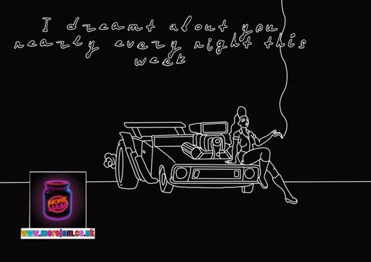 Dreamt About You Nearly Every Night this Week | Alex Turner Arctic Monkeys Card | More Jam