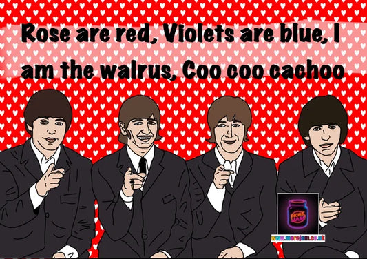 I Am The Walrus | The Beatles Valentine's Day Card | More Jam