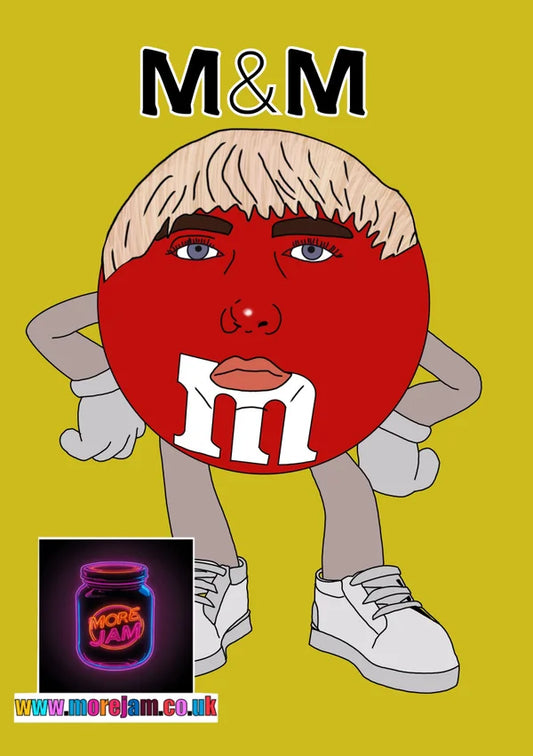 Eminem M&M | Funny Eminem Card | More Jam