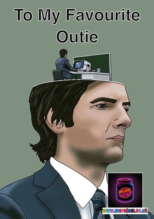 To My Favourite Outie | Any Occasion Severance Card | More Jam