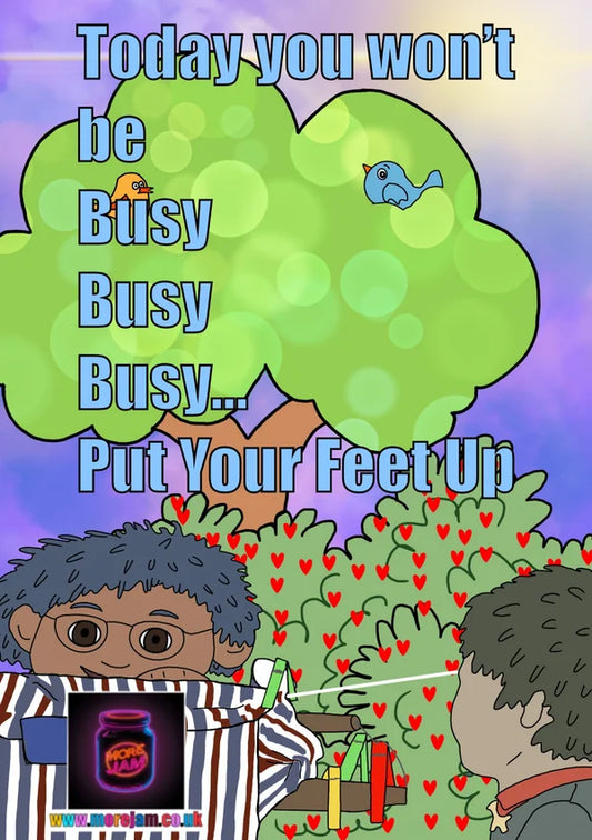 Busy Busy Busy | Tots TV Mother's Day Card | More Jam