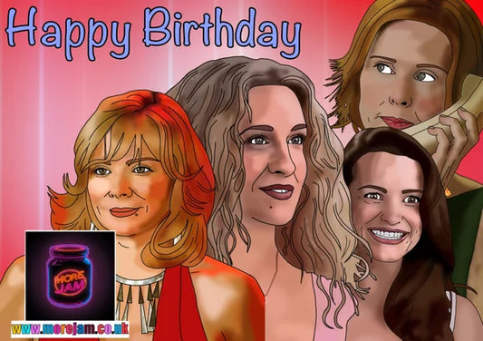 Sex and the City Birthday Card | More Jam