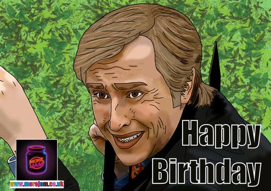 I’ve Pierced My Foot On A Spike | Funny Alan Partridge Birthday Card | More Jam