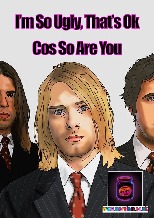 Nirvana Lithium | Funny Nirvana Card | More Jam