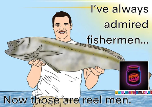 Fishing Dad Jokes | Funny Father's Day Card | More Jam