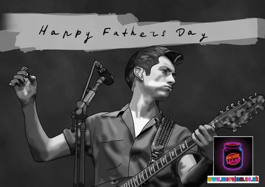 Fathers Day Card Arctic Monkeys Alex Turner | More Jam