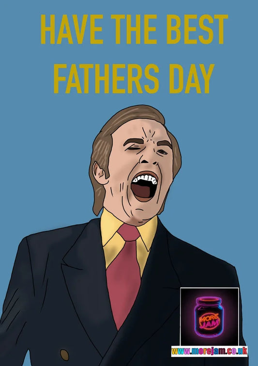 Fathers Day Card Alan Partridge | More Jam