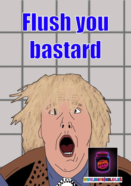 Flush!! | Funny Dumb & Dumber Card | More Jam