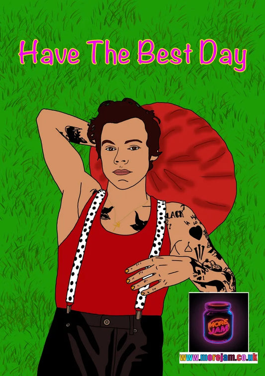 Any Occasion Card Harry Styles Have The Best Day | More Jam
