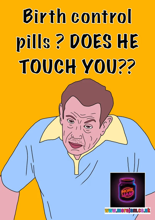 DOES HE TOUCH YOU? Arthur | Funny King Of Queens Card | More Jam