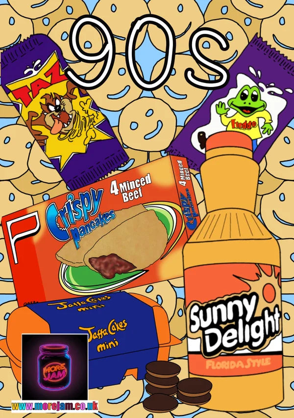 90s Tea Time | Funny 90s Card | More Jam