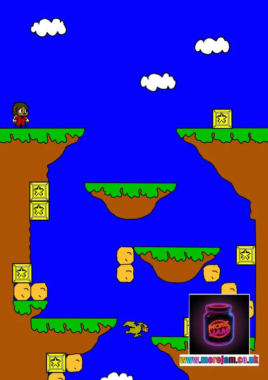 Any Occasion Card 90s Alex the Kidd | More Jam