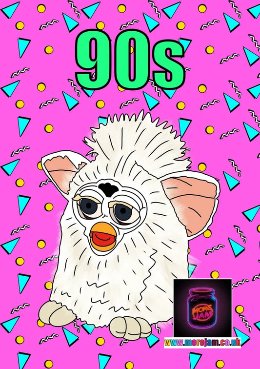 90s Furby Card | More Jam
