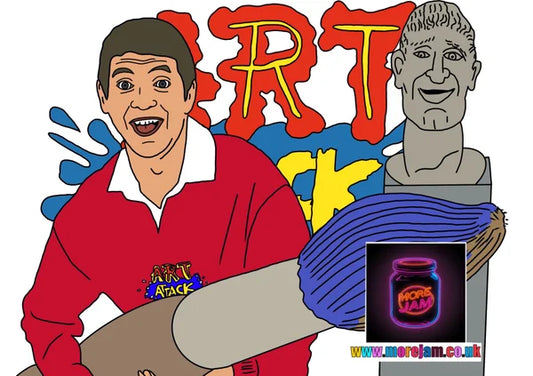 Art Attack | Any Occasion 90s Card | More Jam
