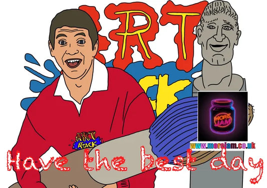 Art Attack | 90s Any Occasion Card | More Jam