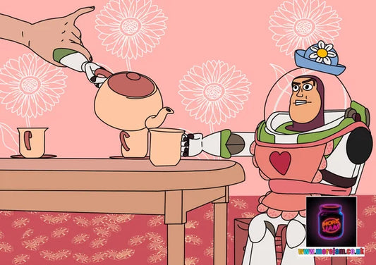 Mrs Nesbitts Tea Party | Funny Toy Story Any Occasion Card | More Jam