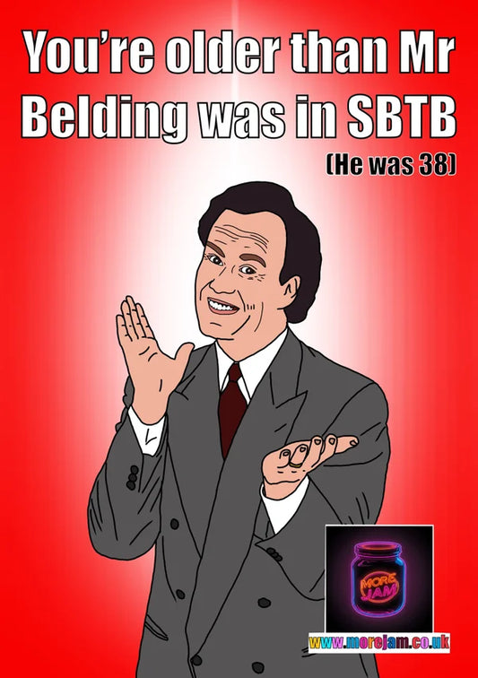 You're Older than Mr Belding | Funny Saved By The Bell Birthday Card | More Jam