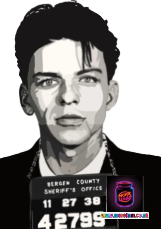 Frank Sinatra Mug Shot Card | More Jam