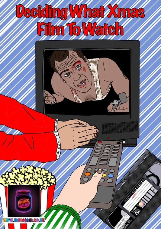 Christmas Card Movie Choices Die Hard | More Jam