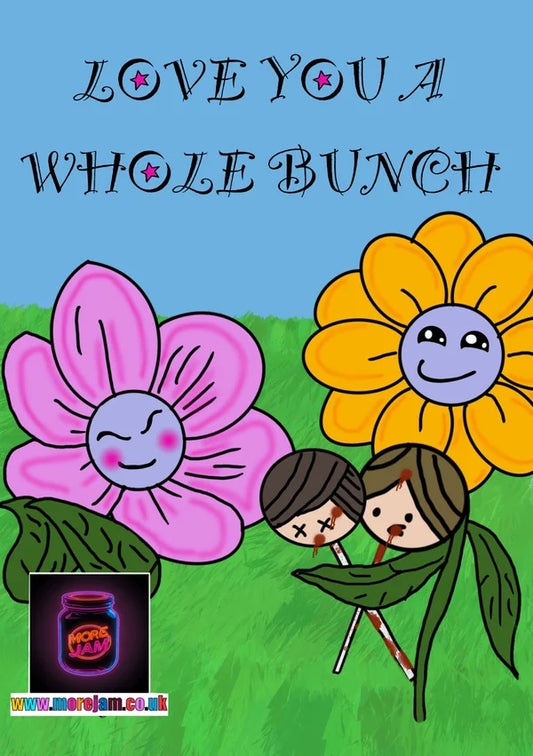 Halloween Card Parallel Universe Flowers Gifts | More Jam
